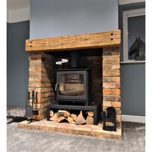 Universal Woodburning Stove Stand / Bench  700w x 600d x 300h
